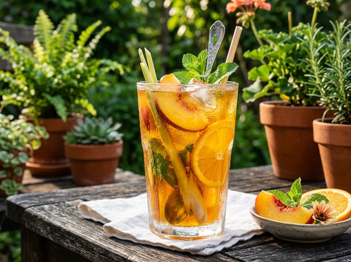 Trà Đào Cam Sả Tươi
